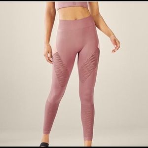 Fabletics Demi Lovato Mauve Leggings/Capris